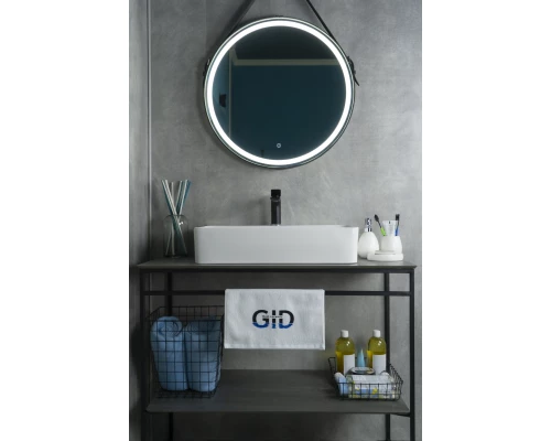 Раковина Gid N9256 51172 накладная белая 60x42x14