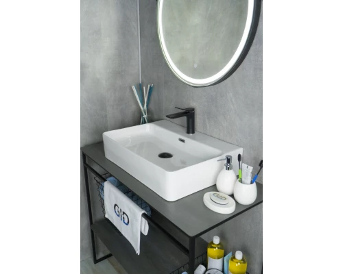 Раковина Gid N9256 51172 накладная белая 60x42x14