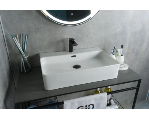 Раковина Gid N9256 51172 накладная белая 60x42x14