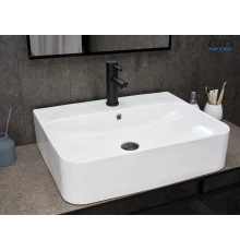 Раковина Gid N9258 51218 накладная белая 60x45x13