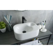 Раковина Gid N9266 51173 накладная белая 47x34x15