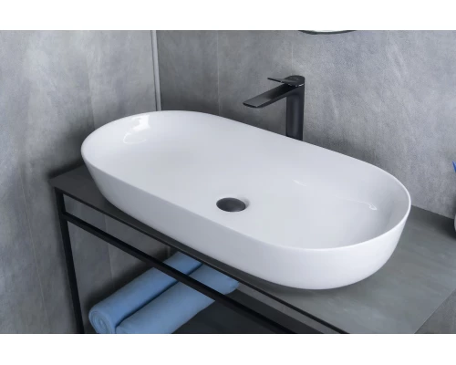 Раковина Gid N9348 51200 накладная белая 81x41x14