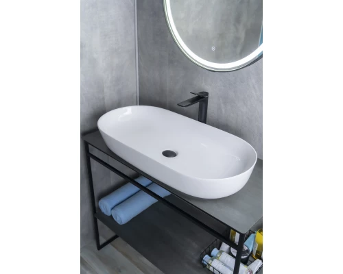 Раковина Gid N9348 51200 накладная белая 81x41x14