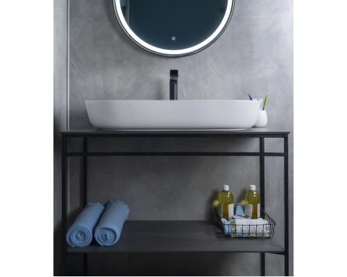 Раковина Gid N9348 51200 накладная белая 81x41x14