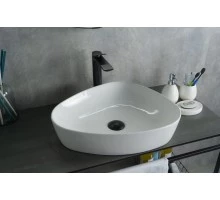 Раковина Gid N9386 51139 накладная белая 50x40x12