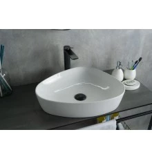 Раковина Gid N9386 51139 накладная белая 50x40x12