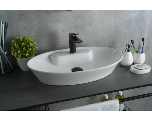 Раковина Gid N9398 51142 накладная белая 61x37x12