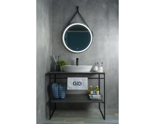 Раковина Gid N9398 51142 накладная белая 61x37x12