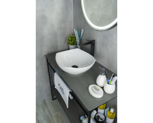 Раковина Gid N9412 51191 накладная белая 41.5x38x14