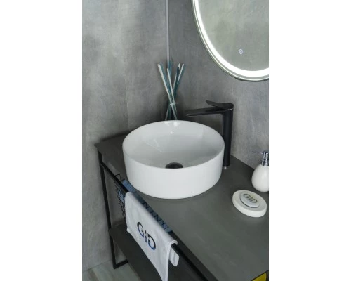 Раковина Gid N9425 51144 накладная белая 40x40x15