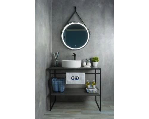 Раковина Gid N9425 51144 накладная белая 40x40x15