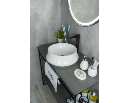 Раковина Gid N9426 51145 накладная белая 40x40x14