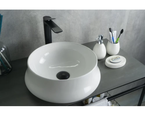 Раковина Gid N9426 51145 накладная белая 40x40x14