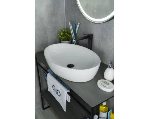 Раковина Gid N9433 51148 накладная белая 61x41x14.5