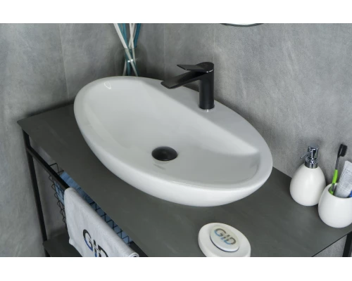 Раковина Gid N9435 51149 накладная белая 73x41.5x13.5