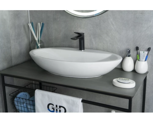 Раковина Gid N9435 51149 накладная белая 73x41.5x13.5