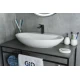 Раковина Gid N9435 51149 накладная белая 73x41.5x13.5