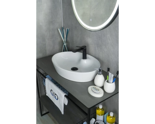 Раковина Gid N9436 51150 накладная белая 55x40x10.5