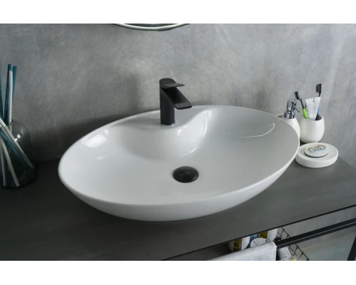 Раковина Gid N9438 51151 накладная белая 65x43x12