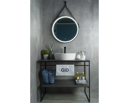 Раковина Gid N9442 51153 накладная белая 44x44x14