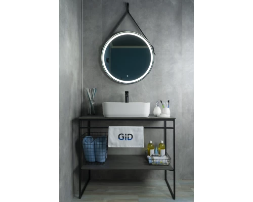 Раковина Gid N9445 51155 накладная белая 52x41.5x15