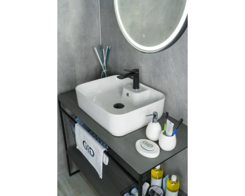 Раковина Gid N9445 51155 накладная белая 52x41.5x15