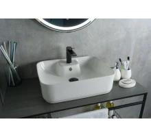 Раковина Gid N9445 51155 накладная белая 52x41.5x15