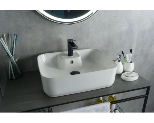 Раковина Gid N9445 51155 накладная белая 52x41.5x15