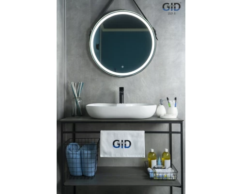 Раковина Gid N9446b 51156 накладная белая 61x42x12.5