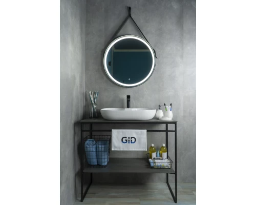 Раковина Gid N9446b 51156 накладная белая 61x42x12.5