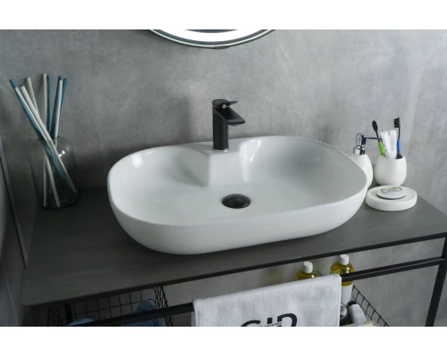 Раковина Gid N9446b 51156 накладная белая 61x42x12.5