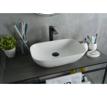 Раковина Gid N9447 51157 накладная белая 51x34x13