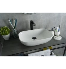 Раковина Gid N9447 51157 накладная белая 51x34x13