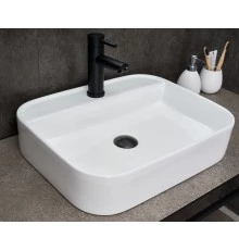 Раковина Gid N9550 51229 накладная белая 50x40x11