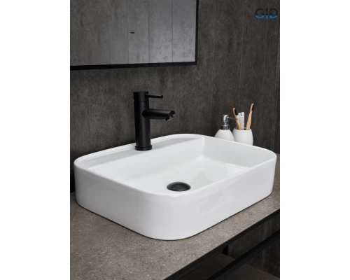 Раковина Gid N9550 51229 накладная белая 50x40x11