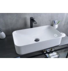 Раковина Gid N9596 51199 накладная белая 61x35x13