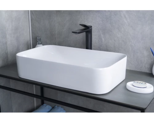 Раковина Gid N9596 51199 накладная белая 61x35x13