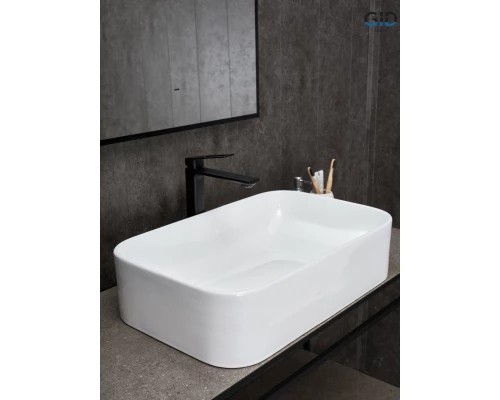 Раковина Gid N9598 51230 накладная белая 61x38x15