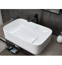 Раковина Gid N9598 51230 накладная белая 61x38x15