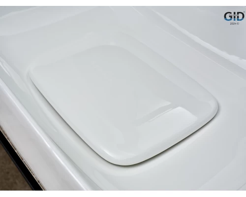 Раковина Gid N9598 51230 накладная белая 61x38x15