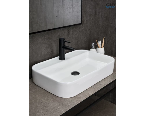 Раковина Gid N9660 51232 накладная белая 60x40x11
