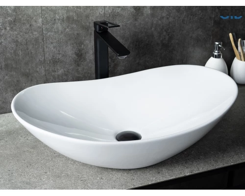 Раковина Gid N9811 51175 накладная белая 61x37x15