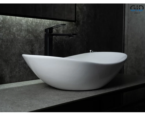 Раковина Gid N9811 51175 накладная белая 61x37x15