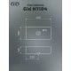 Раковина Gid N1104 51224 накладная белая 46x23x12