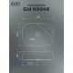Раковина Gid N9048 51185 накладная белая 59x46x15
