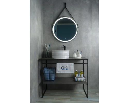 Раковина Gid W969 51174 накладная белая 41x41x18