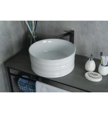 Раковина Gid W969 51174 накладная белая 41x41x18