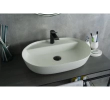 Раковина Gid Wm1346 51192 накладная белая матовая 61x41x14