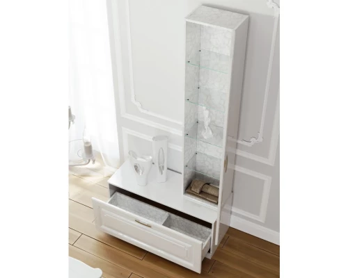 Тумба дополнительная(напольная) 80см., Aqwella - коллекция Empire Emp.03.08/W