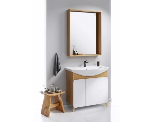 Напольная тумба 85 см, Aqwella - коллекция Basic BAS0108DZ